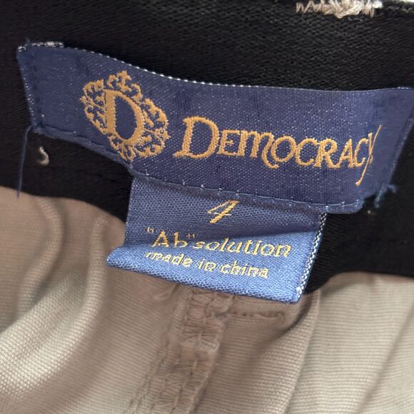 Democracy Skirt Camo Mini Ab Technology Slimming Pockets Green Size 4 G267 - Picture 5 of 7